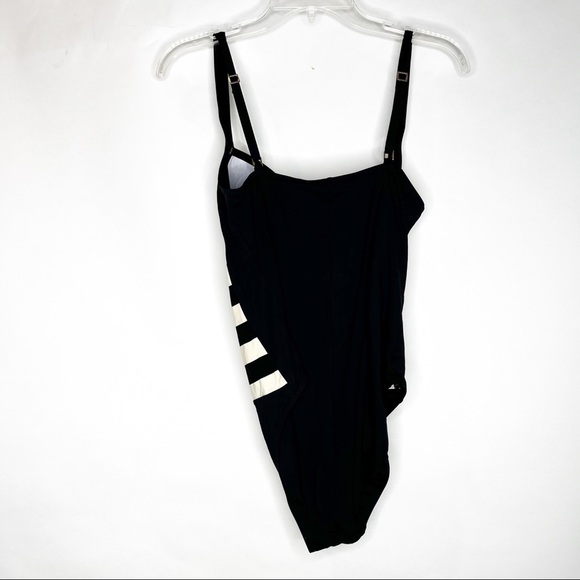 La Bianca | Stripe & Solid Back One Piece - Picture 5 of 7